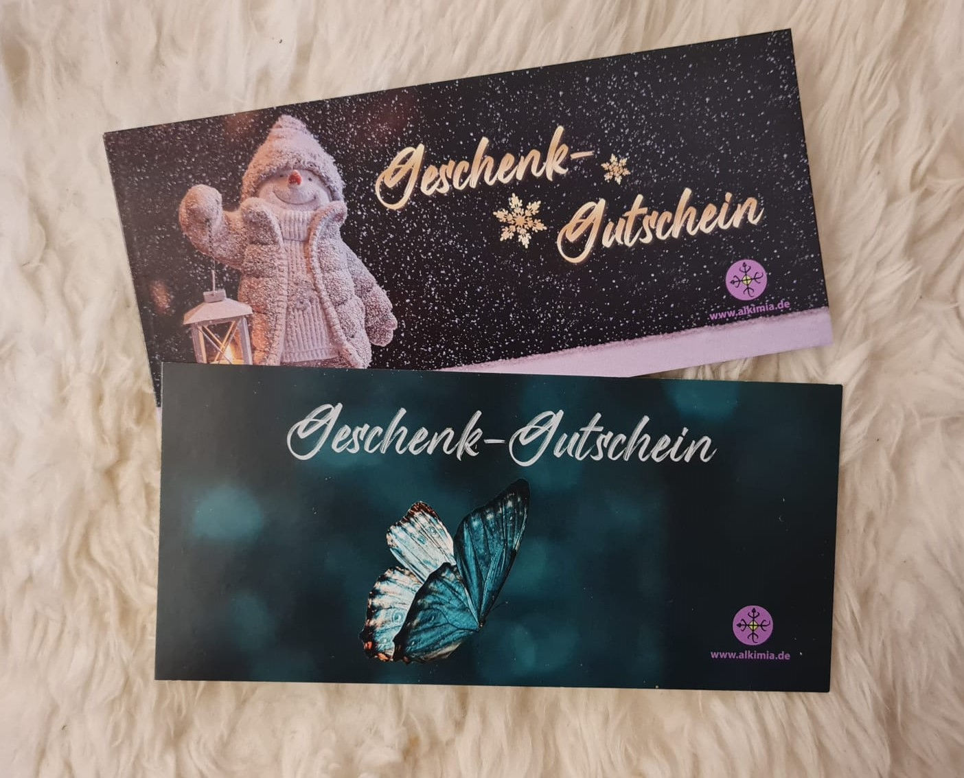 Geschenk-Gutschein von Alkimia