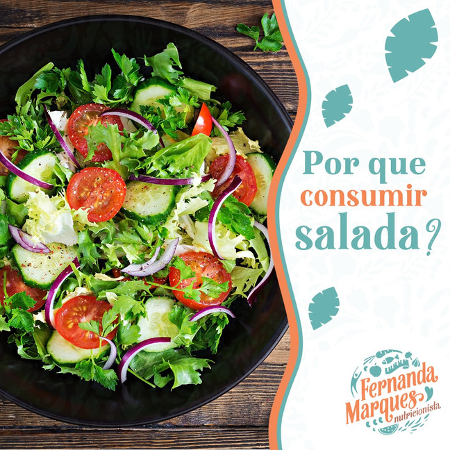 Porque consumir salada? 🥙