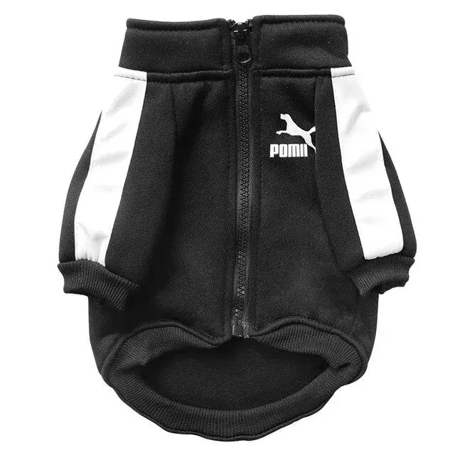 Thumbnail: Pomii Dog Zip-Up Sweatshirt For Small Dogs