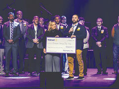 Walmart donates $3,000 to support Branson Veterans Task Force during 16th annual Walmart Tribute to the Veterans Show