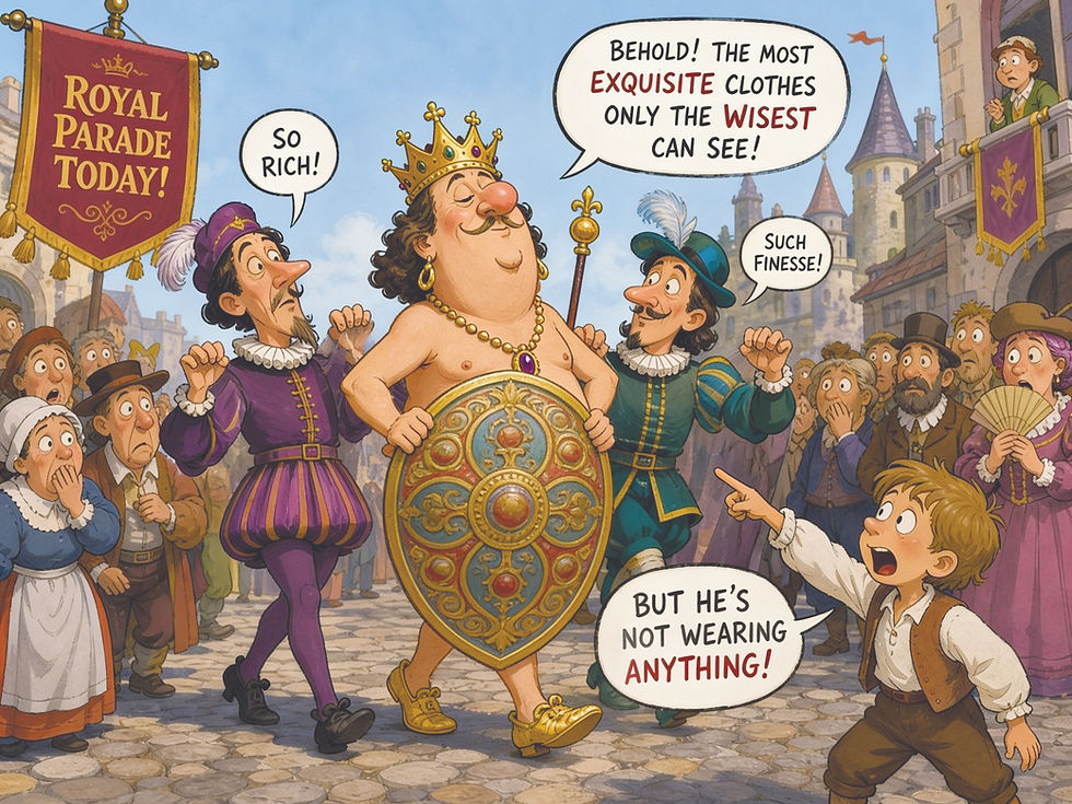 Branson’s $30 million emperor wears no clothes