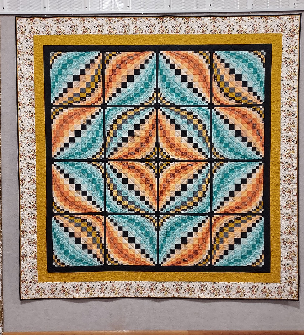 This quilt will be raffled with the drawing held on September 21 at 3 p.m. Need not be present to win. (Photo submitted)