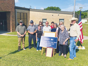 Heroes Way dedicated in honor of Sheriff Galba Branson