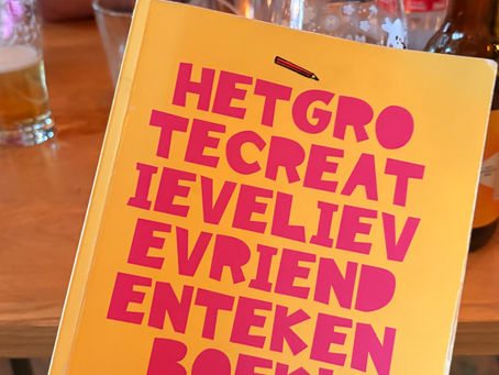 Het grote creatieve vrienden TEKEN boek = LOS!