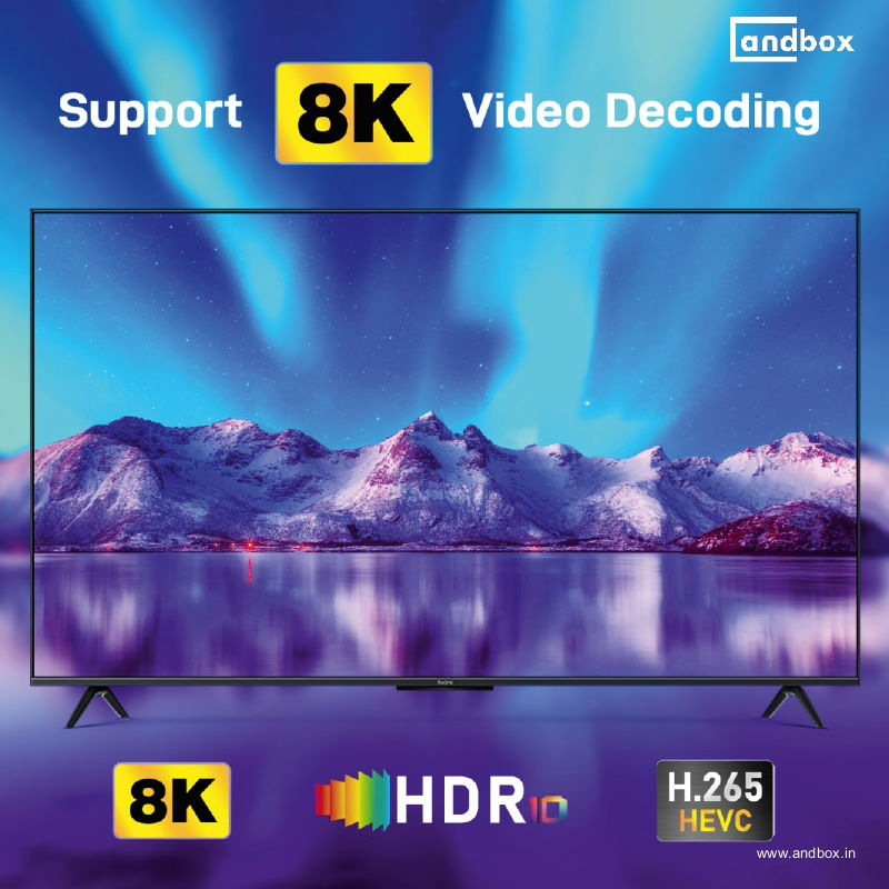 Thumbnail: Andbox Edge M1 8K 5G 4gb 32gb Android 13 TV Box (1 Yr Warranty)