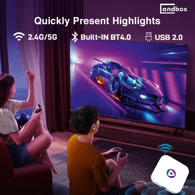 Thumbnail: Andbox Edge M1 8K 5G 4gb 32gb Android 13 TV Box (1 Yr Warranty)