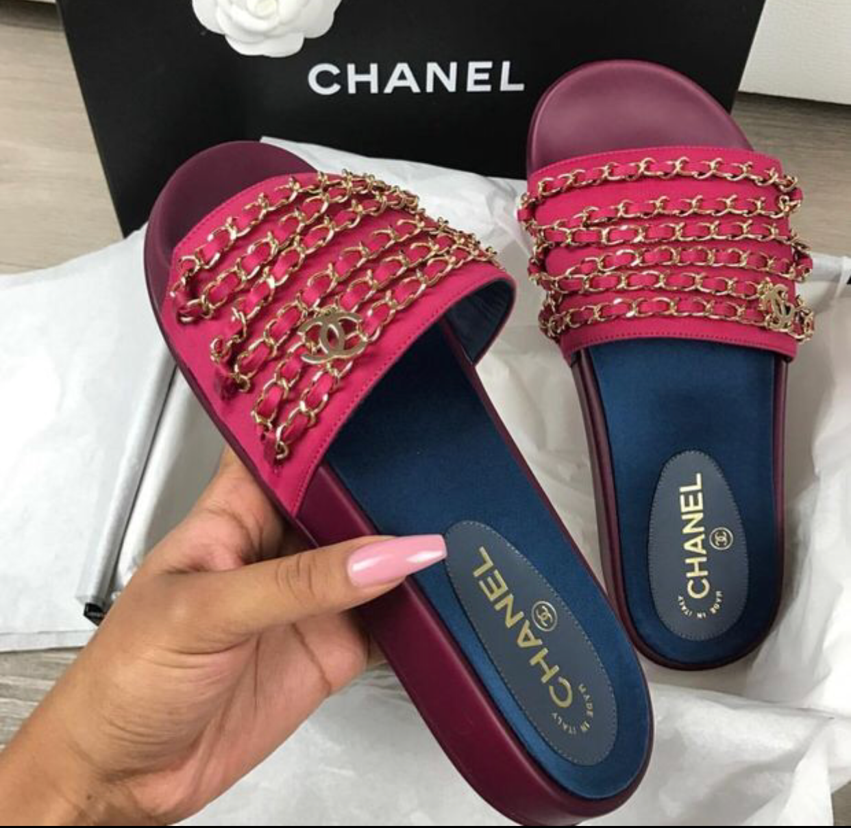 Chanel Slides 