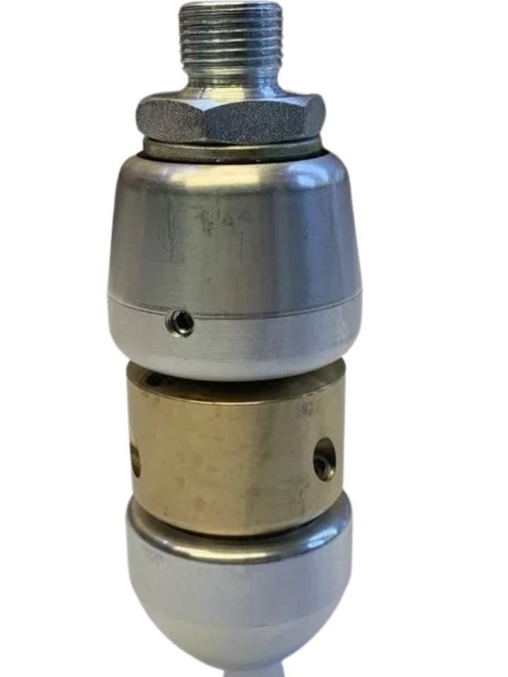 efficient self propelled drain cleaning spinning nozzle