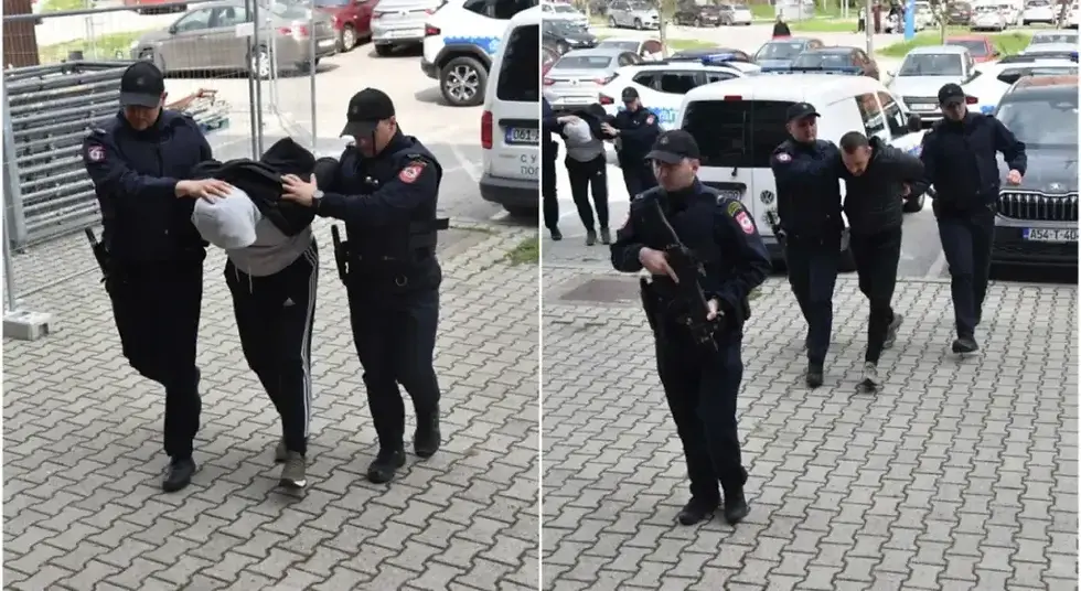 Nakon hapšenja zbog droge: Osumnjičeni sprovedeni u tužilaštvo