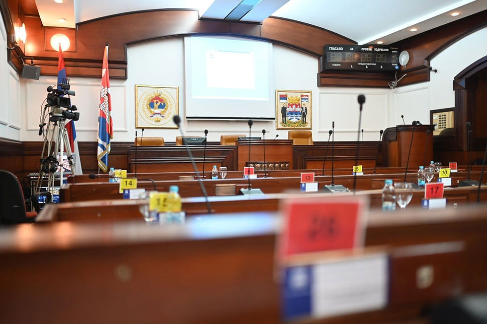 Šta sve danas čeka odbornike Skupštine grada Banjaluka: 50 tačaka, krediti i hrpa regulacionih planova