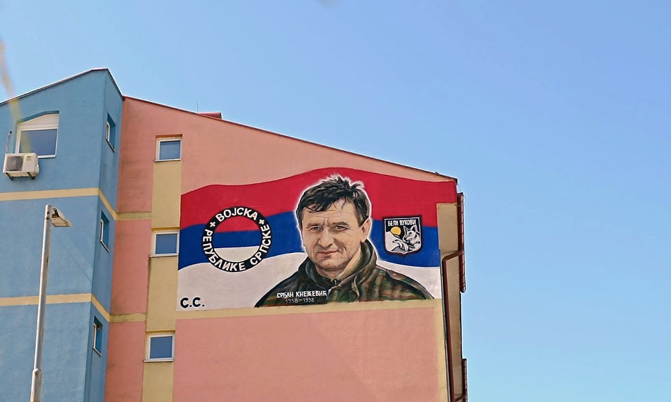 U čast komandanta “Belih vukova”: Oslikan mural posvećen Srđanu Kneževiću