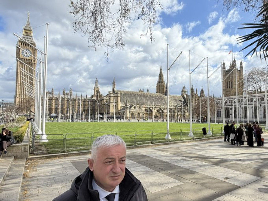 Borenović u Londonu: Posjeta britanskom parlamentu