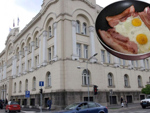 Skrivena poslastica: Slanina i pržena jaja za elitu u Gradskoj upravi