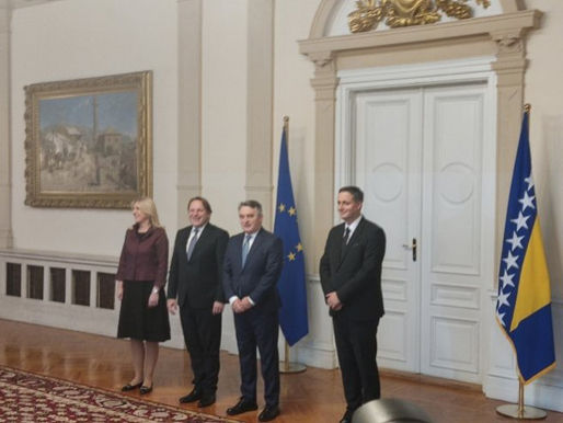 Članovi Predsjedništva BiH sastali se sa Varheljijem