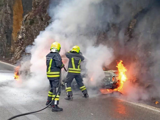 Hapšenje u Krupi na Vrbasu - Prijatelju zapalio automobil