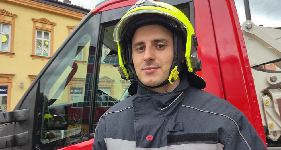 Na poslu zovne i majka da provjeri je li živ: Zašto je Banjalučanin Kristijan izabrao poziv vatrogasca