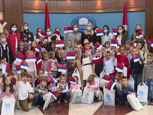 Povodom "Nedjelje djeteta" predsjednica ugostila mališane iz dva vrtića