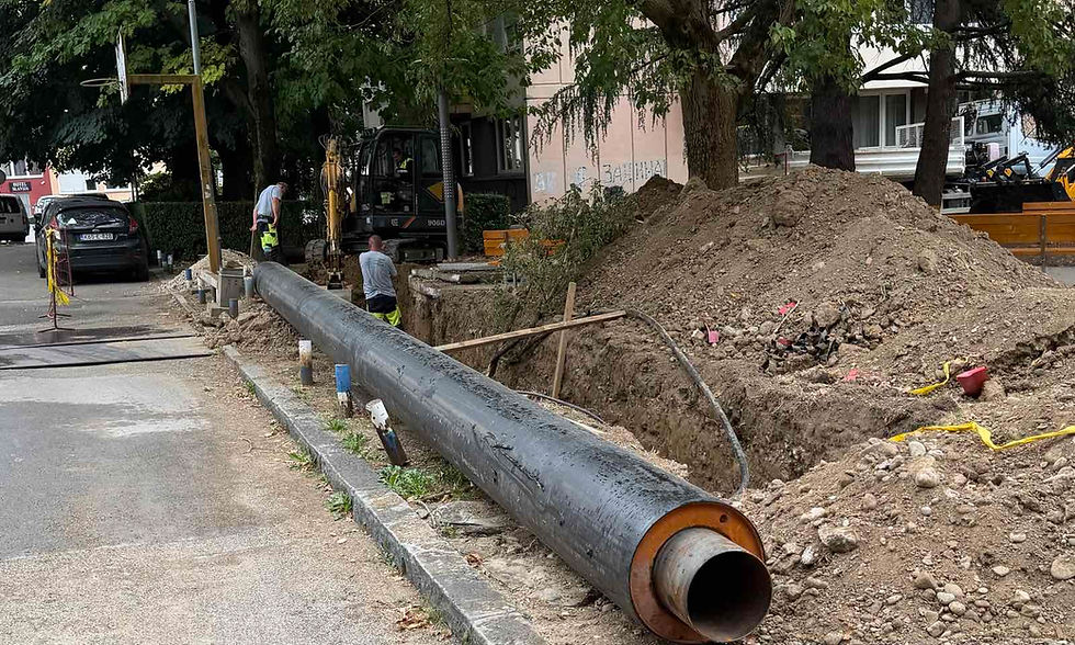 Nova sezona grijanja, stari problemi u Banjaluci: Dotrajali vrelovodi čekaju bolje dane