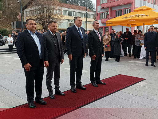 Dodik prisustvuje otvaranju nove zgrade Opštine u Kotor Varošu