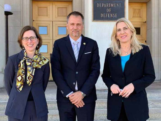 Željka Cvijanović u Pentagonu: Opredijeljeni za očuvanje mira i stabilnosti