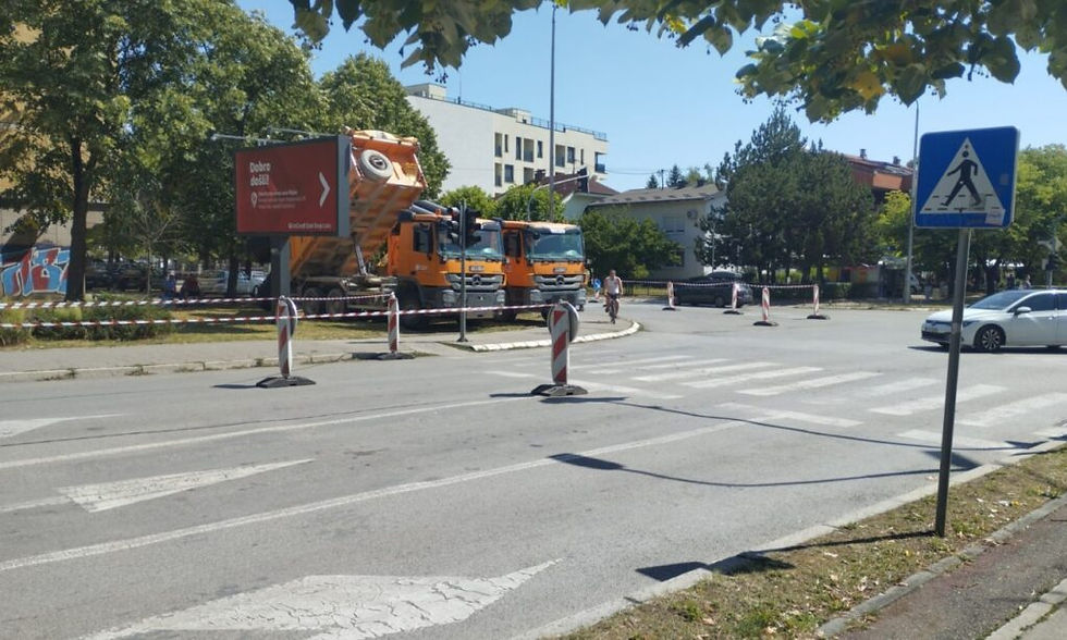 Računajte da ćete dva mjeseca voziti samo jednom trakom! Počeli radovi u centru Banjaluke FOTO