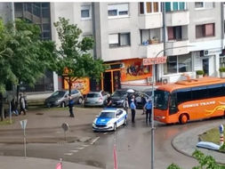 Ne može se prema dvorani Borik: Policija reguliše saobraćaj u Banjaluci