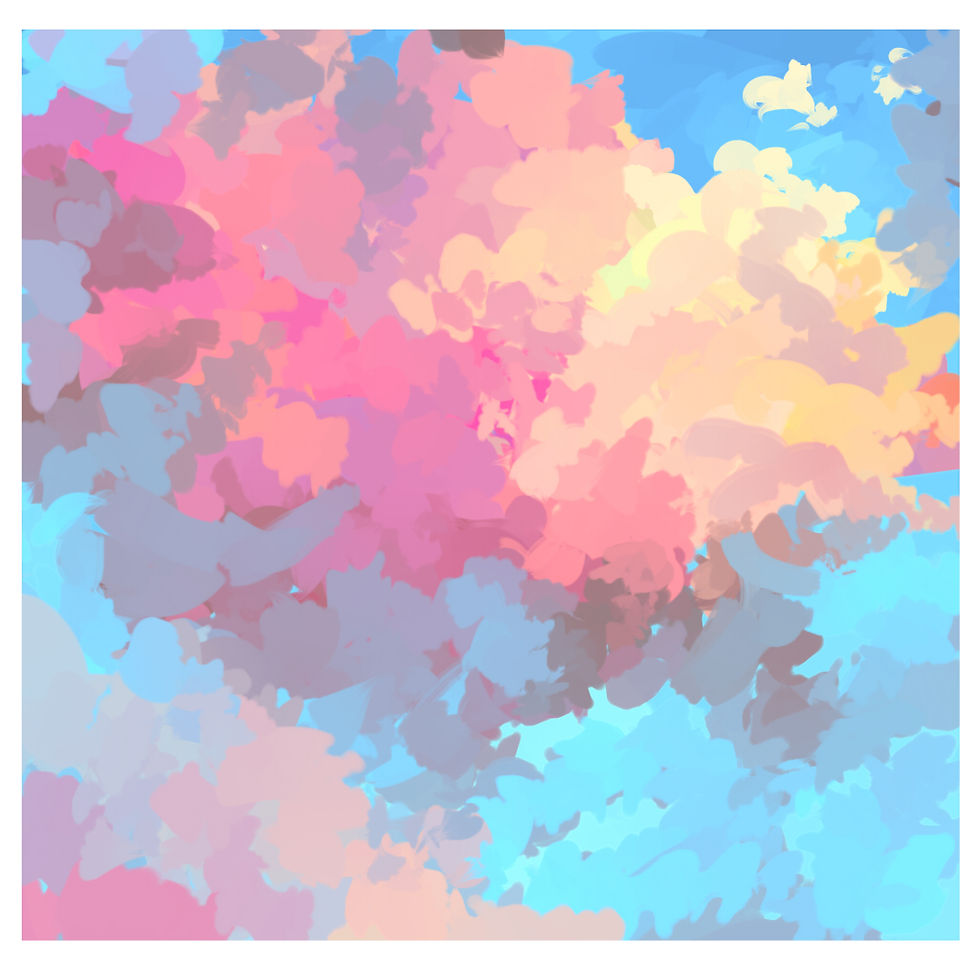 Thumbnail: CLOUDY DAYS ARE COMING TOTE BAG