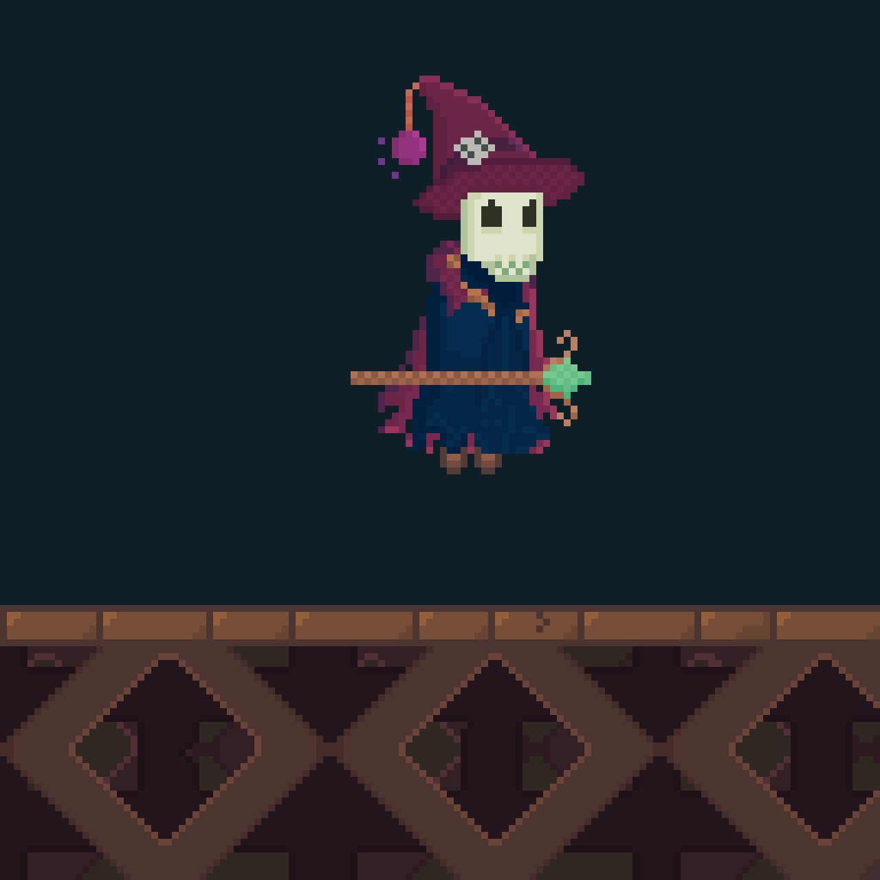 Pixel Art Game Aseprite Sprite Pyxel Edit Monster Skeleton character Tentacle