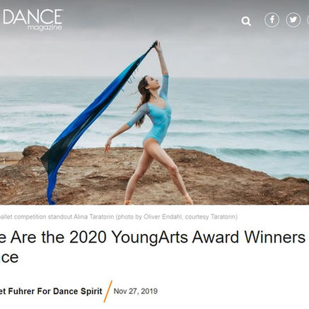 2020 YoungArts Winner