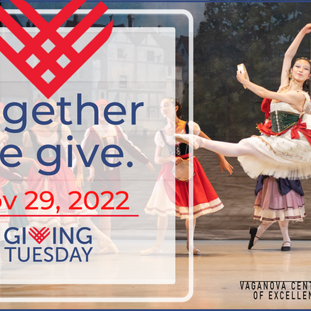 Giving Tuesday...and on with the show