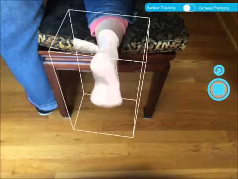 patient foot scan