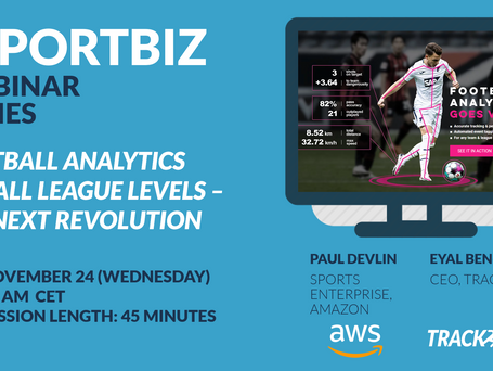 Watch the webinar: Football analytics for all league levels - the next revolution