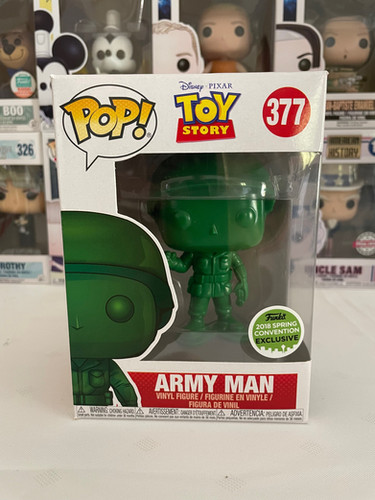 Army Man #377 Orange Pop Vinyls P