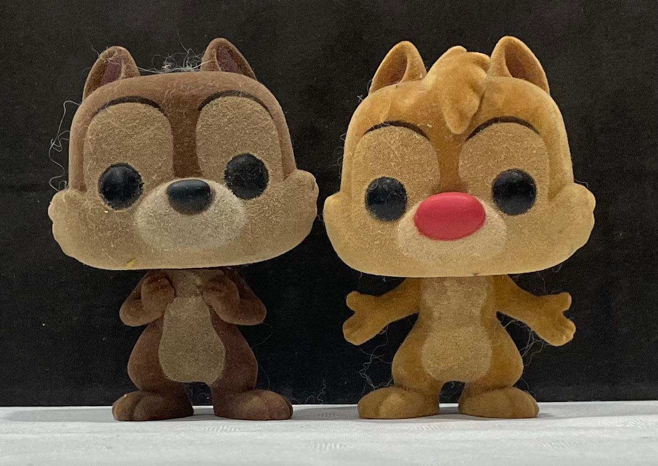 Chip and Dale Flocked 2 Pack