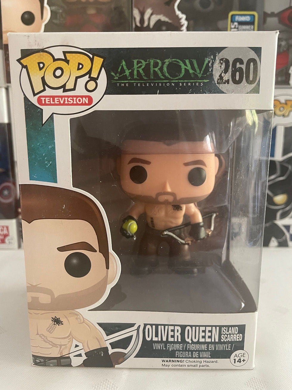 Oliver Queen Island Scarred #260