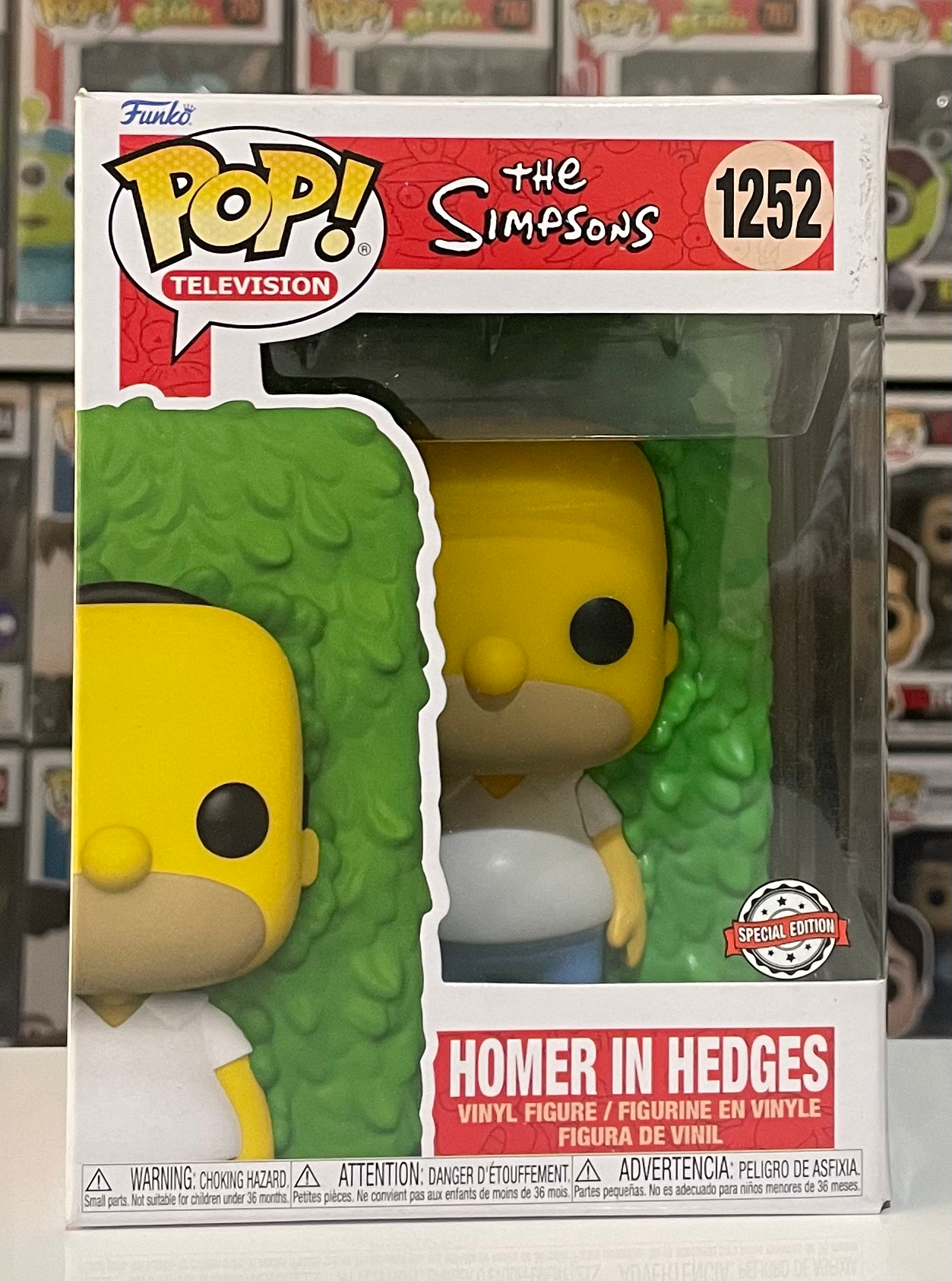 Homer in Hedges #1252