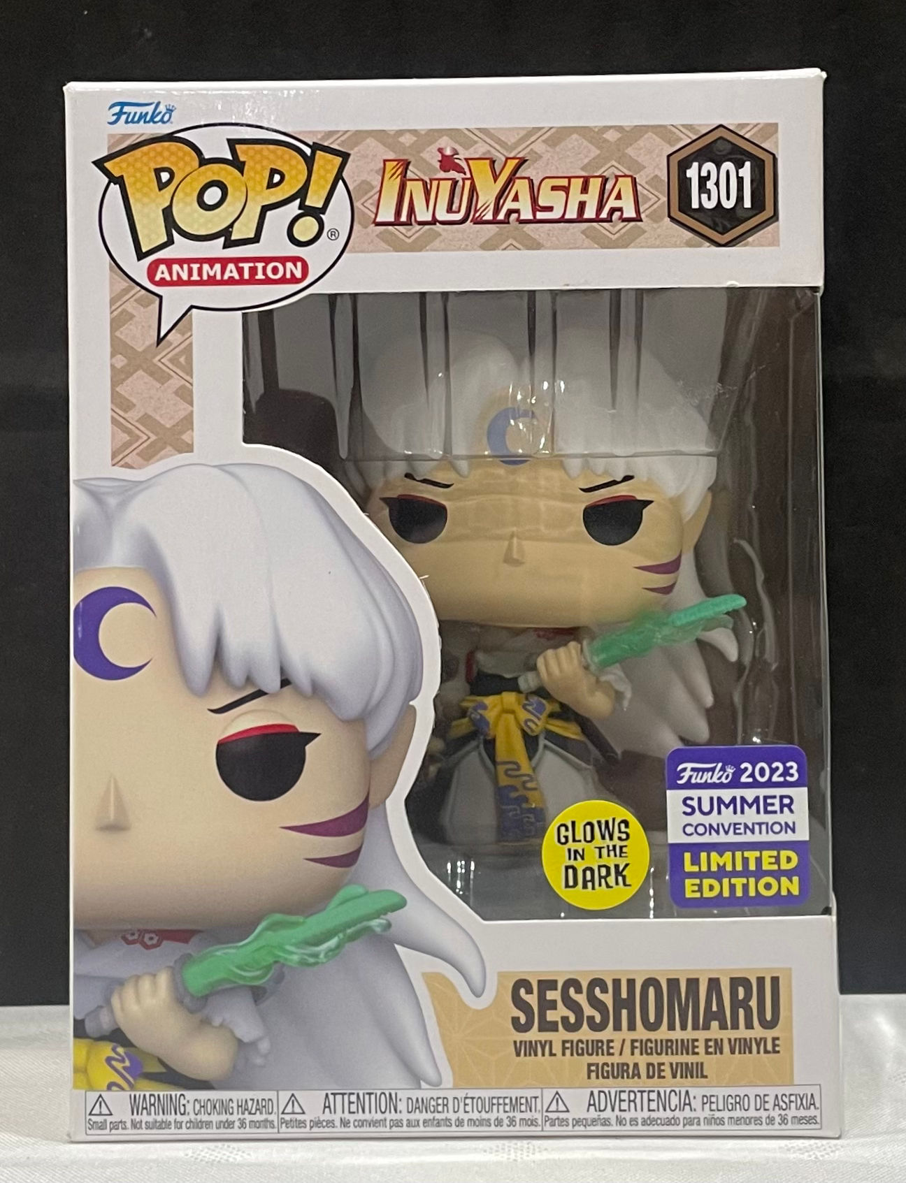 Sesshomaru #1301 Glows in the Dark