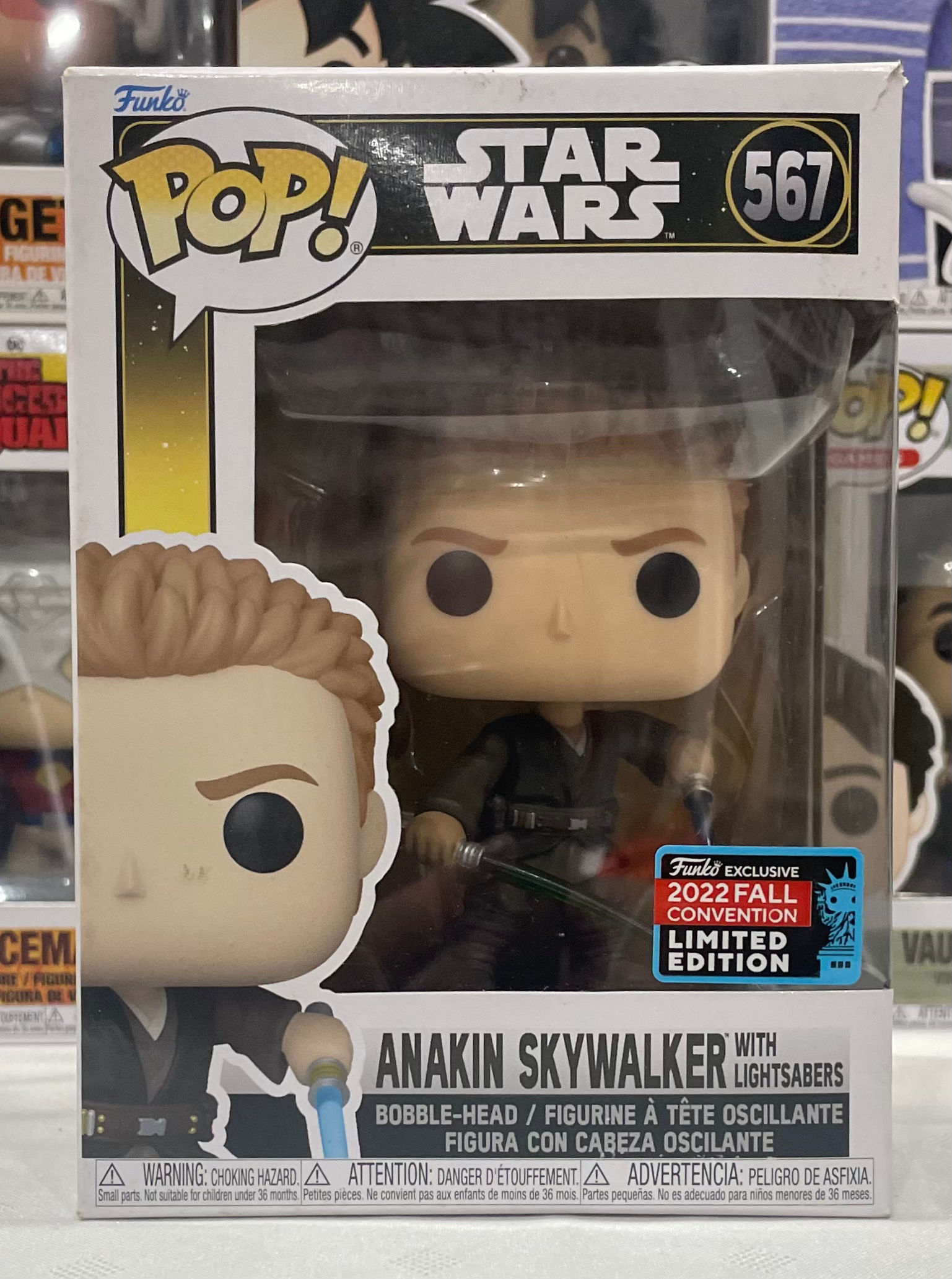 Anakin Skywalker with Lightsabers #567