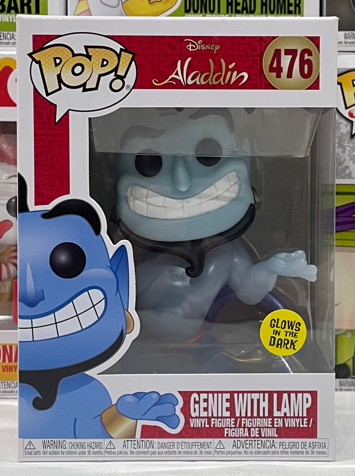 Gene With Lamp #476 Glows in the Dark
