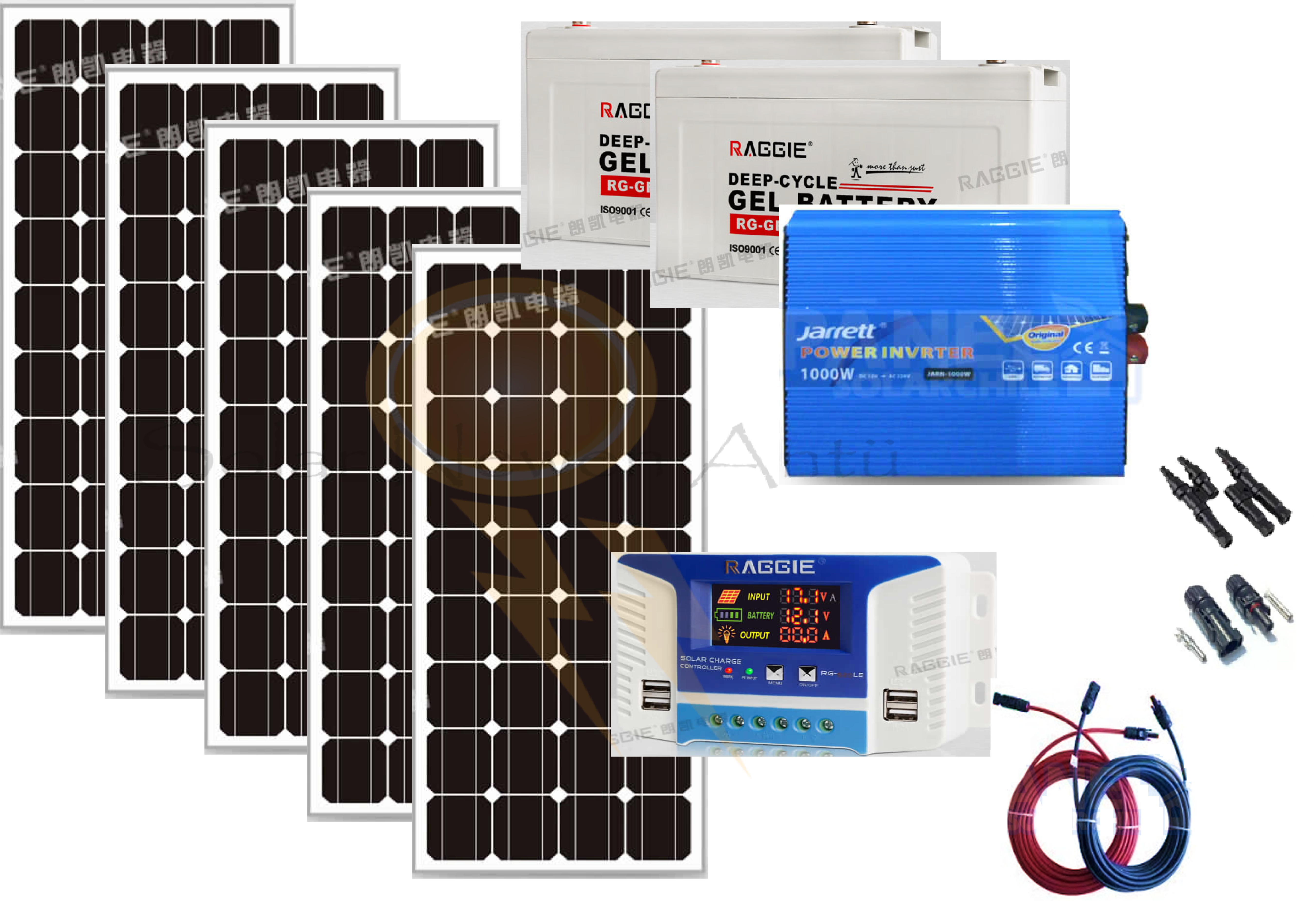 Kit Fotovoltaico 1000W