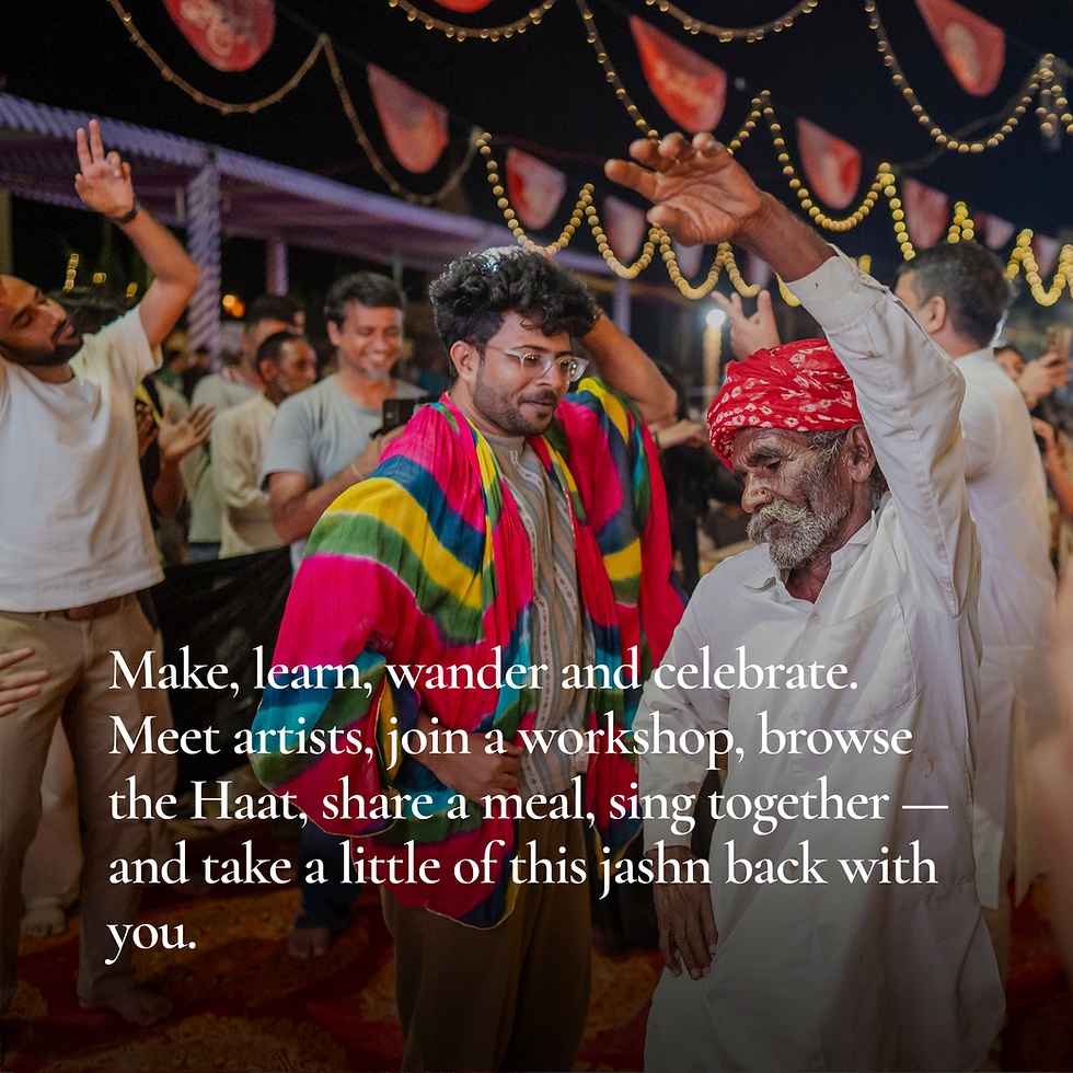 jashn e kabira rajasthan kabir yatra at fort pokhran jaisalmer jodhpur Bikaner