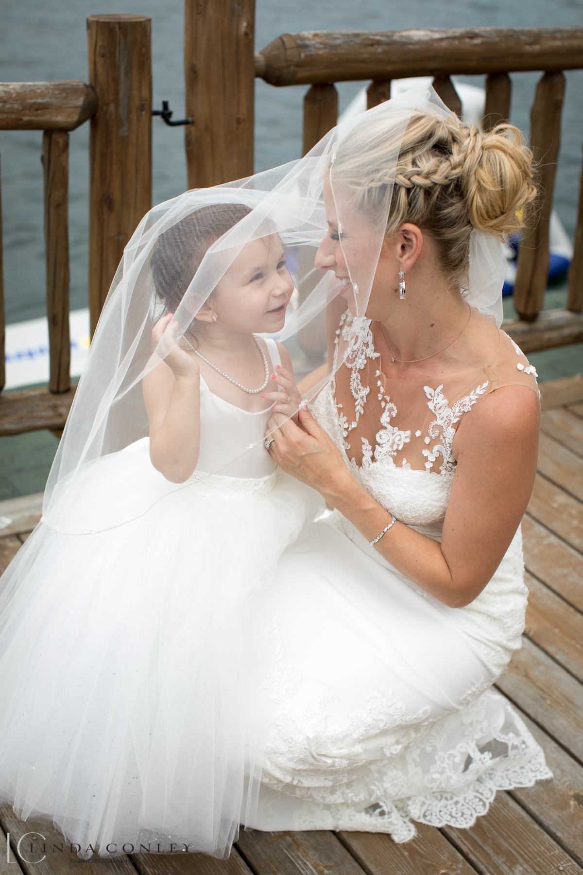 Bride & Flower Girl