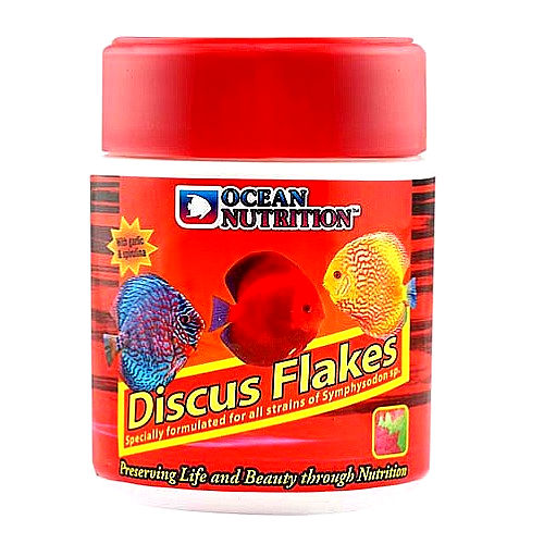 Ocean Nutrition Discus Flakes - Freshwater Aquarium Discus Fish Food