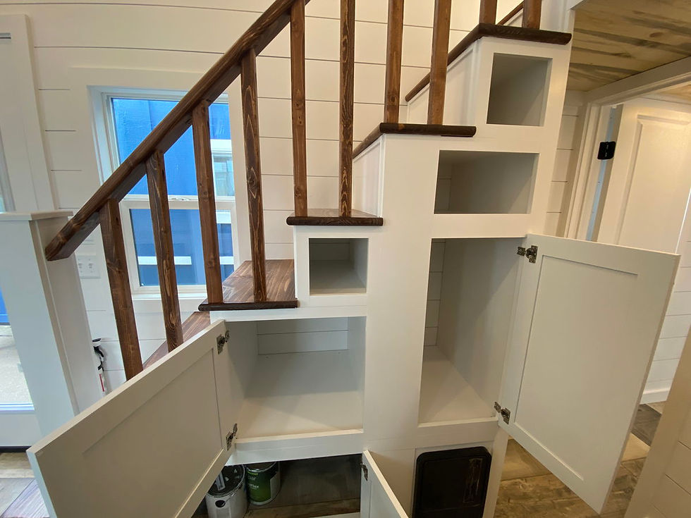 Thumbnail: A stunning 2023 28’ Dublin model tiny home. Highlights include