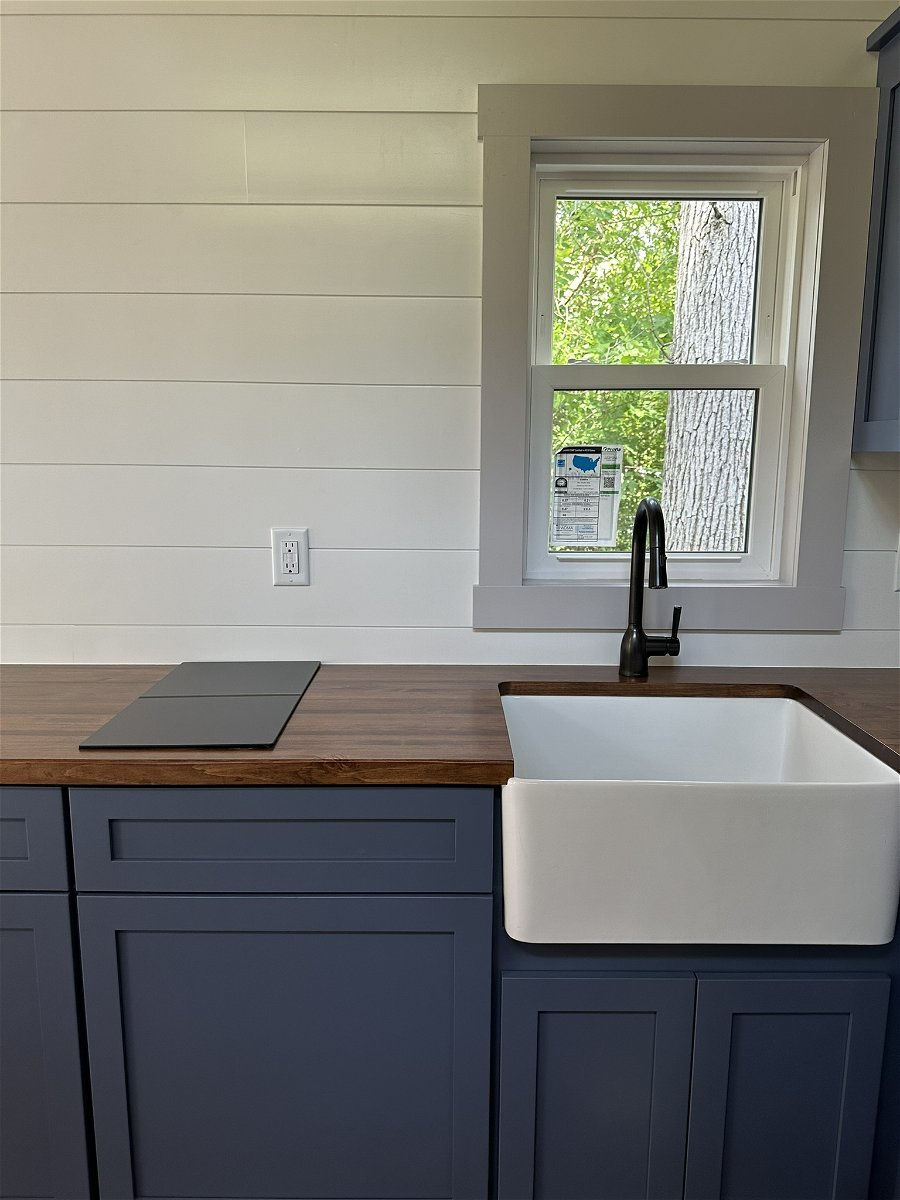 Thumbnail: Welcome to your future tiny home! This stunning 38' x 8' tiny house on wheels