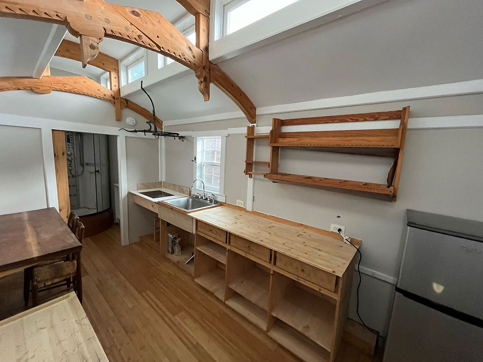 Thumbnail: This exquisite tiny home has been meticulously custom-built to provide a unique