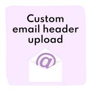 shopify loyalty program stamp card custom email header upload