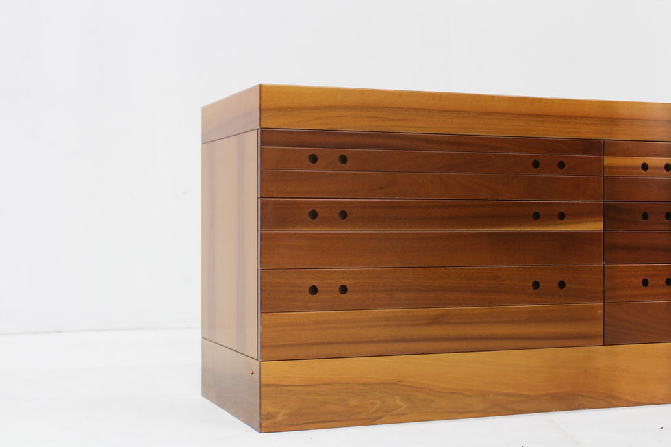 Thumbnail: Vintage Italian Mid Century Chest of Drawers sideboard