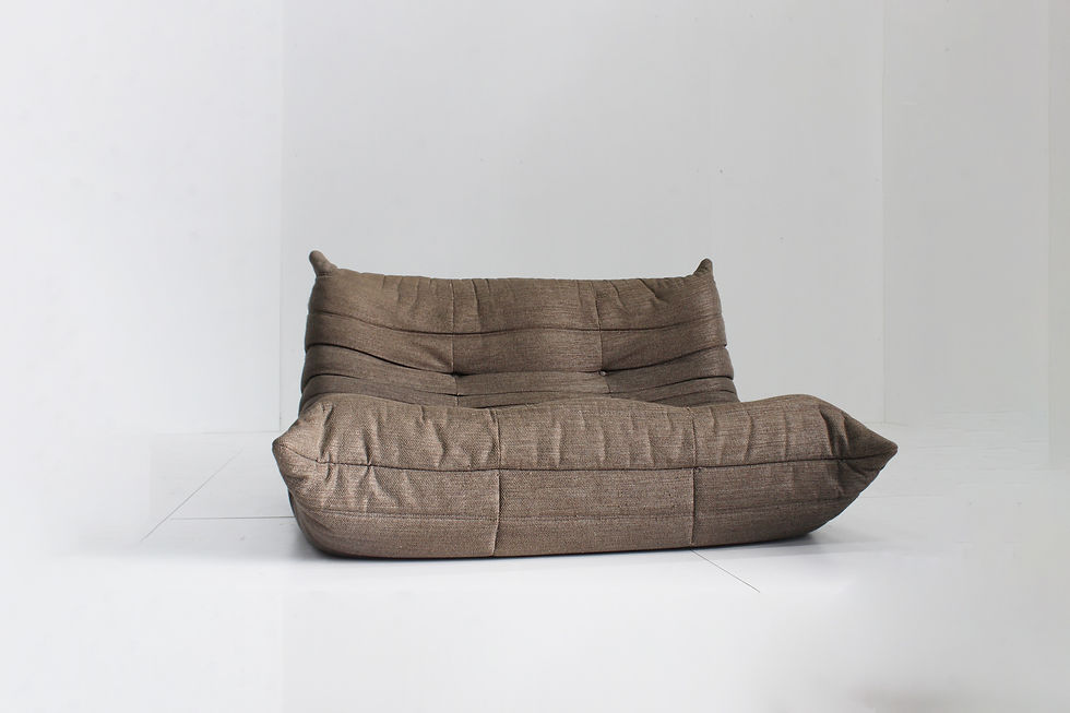 Thumbnail: Original Vintage Togo ligne Roset sofa by Michel Ducaroy