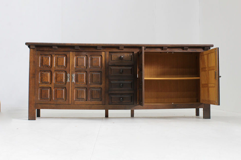 Thumbnail: Vintage Brutalist sideboard 1970s